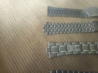 4 Pulseras Metal Hombre