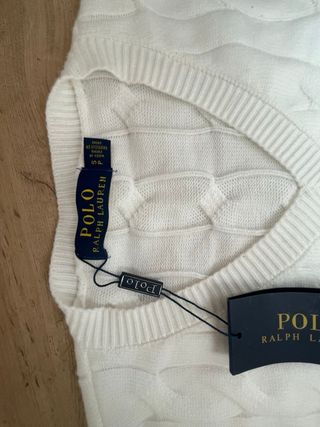 Jersey Polo Ralph Lauren Blanco