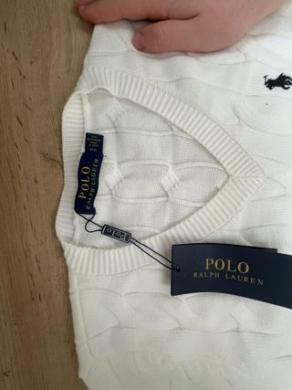 Jersey Polo Ralph Lauren Blanco
