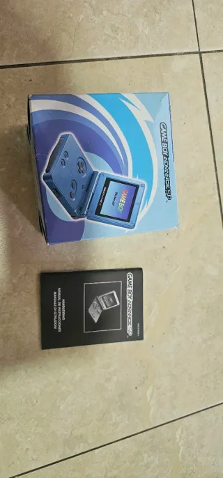 Caja Game Boy Advance SP Nintendo