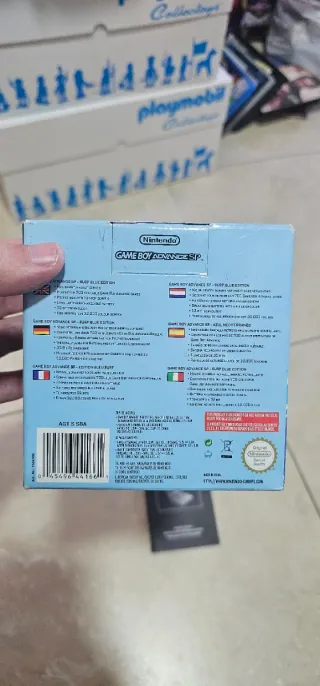 Caja Game Boy Advance SP Nintendo