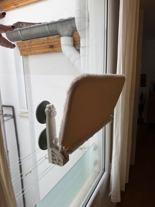 Para Gatos: Cama para ventana, rascador y cuenco