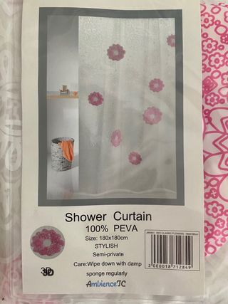 Cortina de ducha Ambience IC 180x180cm