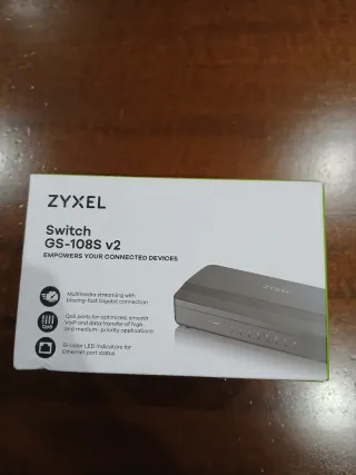 Switch Zyxel GS-108S v2 Gigabit