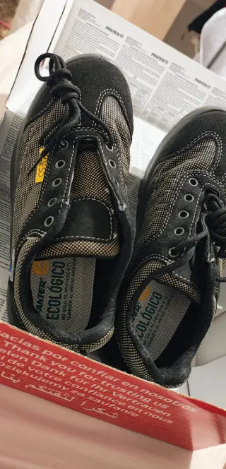 Zapatos de seguridad Panter negros/grises