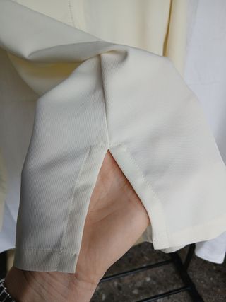 Camicia Luisa avorio poliestere XXL