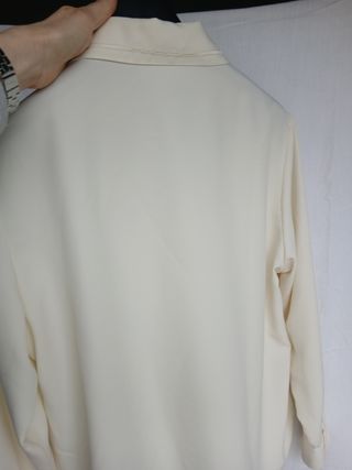 Camicia Luisa avorio poliestere XXL