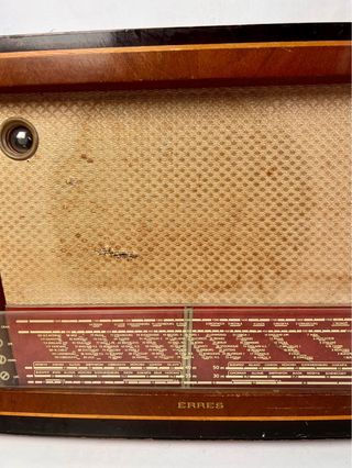 Radio Erres Válvulas Vintage