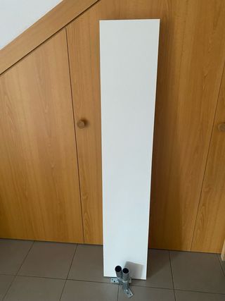 Estantería pared madera y metal