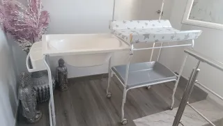 Cambiador bañera bebé Plastimyr estrellas