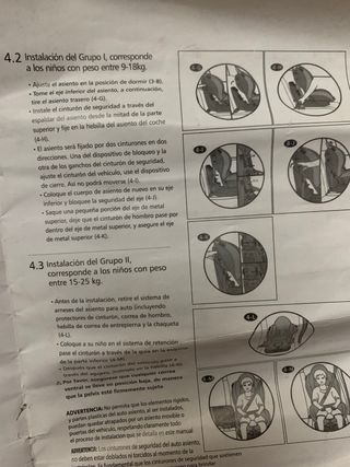 Silla de coche para niños Bebesit