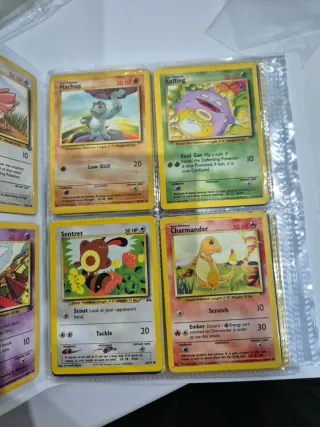 43 Cartas Pokémon Antiguas