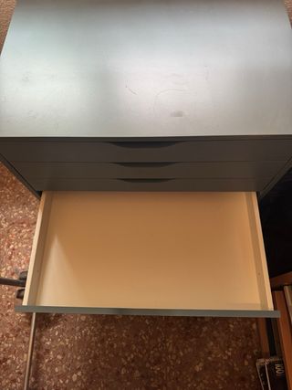 Cajonera Ikea con patas