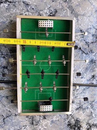 Mini calcio balilla da tavolo