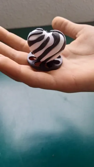 Corazón Antiestrés 3D