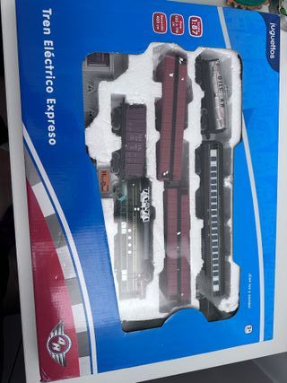 Tren Eléctrico Expreso con Humo