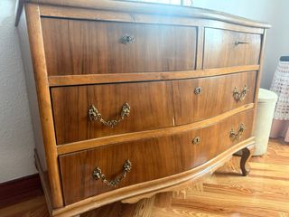 Cómoda Vintage con Espejo