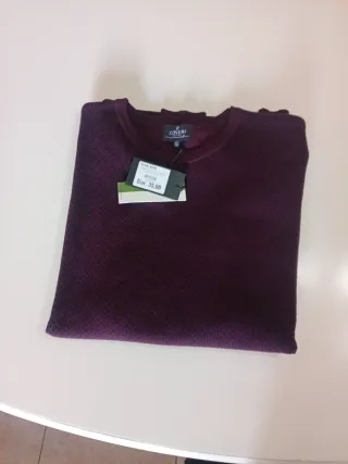 Maglione Coveri Uomo Viola Taglia XXXL