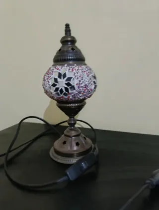 Lámpara turca mosaico