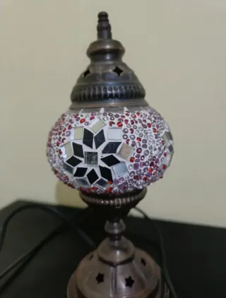 Lámpara turca mosaico