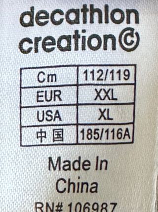 Chaqueta Quechua Negra Nieve