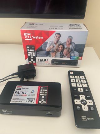 Decodificador TDT Tele System Facile