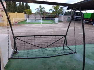 Balancin metálica y de tela