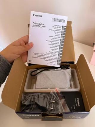 Cámara Canon PowerShot SX620 HS Negra