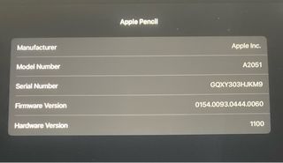 Apple Pencil 2ª Gen Modelo A2051