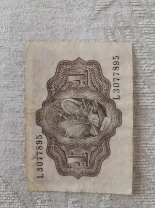 Billete 1 Peseta Banco de España 1951