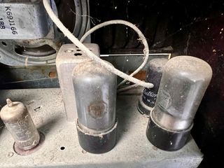 Radio General Electric Válvulas Marrón/Verde