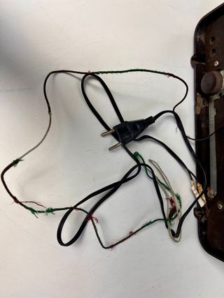 Radio General Electric Válvulas Marrón/Verde