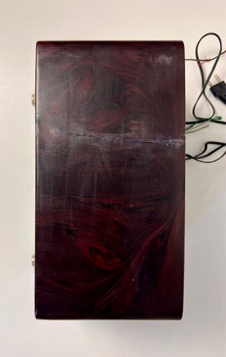 Radio General Electric Válvulas Marrón/Verde