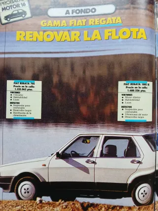 Revista automovilismo Motor 16 num 167 Enero 1987