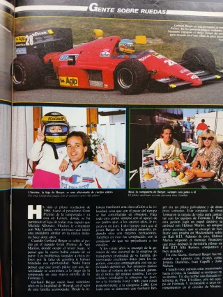 Revista automovilismo Motor 16 num 167 Enero 1987