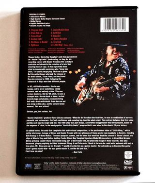 DVD Stevie Ray Vaughan Live from Austin, Texas