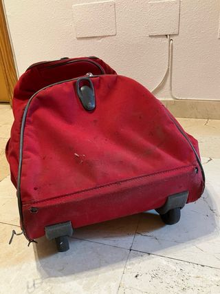 Maleta Samsonite Roja Tipo Bolsa