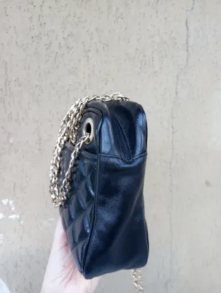 Borsa trapuntata vintage nera