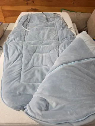 Sacco per Passeggino Inverno Blu con Stelle