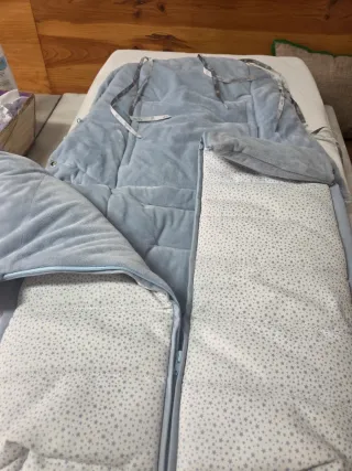 Sacco per Passeggino Inverno Blu con Stelle