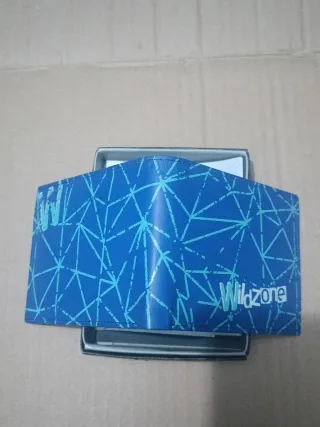 Cartera Billetera Wildzone Piel Azul