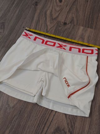 Camiseta pádel Drop-Shot sin mangas azul y roja