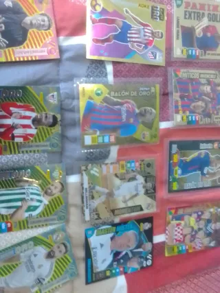 Cromos Panini fútbol varios jugadores