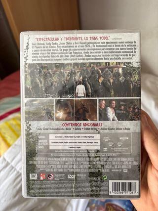 DVD El Amanecer del Planeta de los Simios