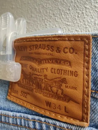 Vaqueros Levi's 502 Hombre Talla M