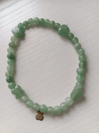 Pulsera TOUS Gemas Verdes Corazones