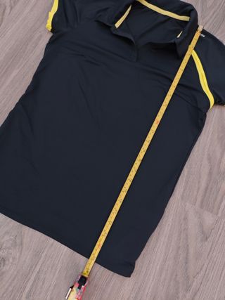 Maillot ciclismo Btwin gris y amarillo