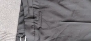 Pantalón mujer Massimo Dutti T44 Negro Vestir