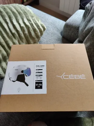 Casco Esquí Cébé Pixel Vario Talla 51-54cm