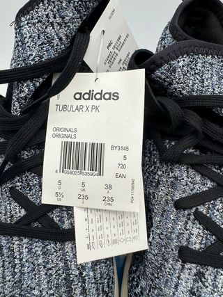 Adidas Zapatillas Tubular X Primeknit, talla 38